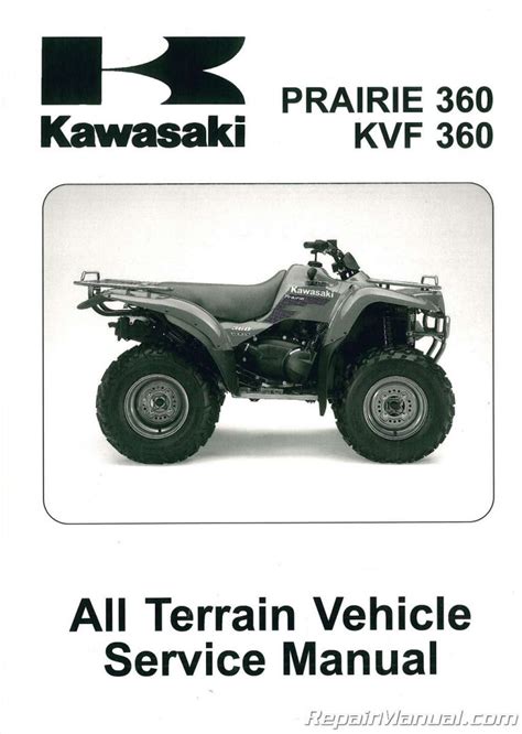 Kawasaki kvf 360 prairie 2003 2009 service repair manual. - Ford focus 16 zetec owners manual.